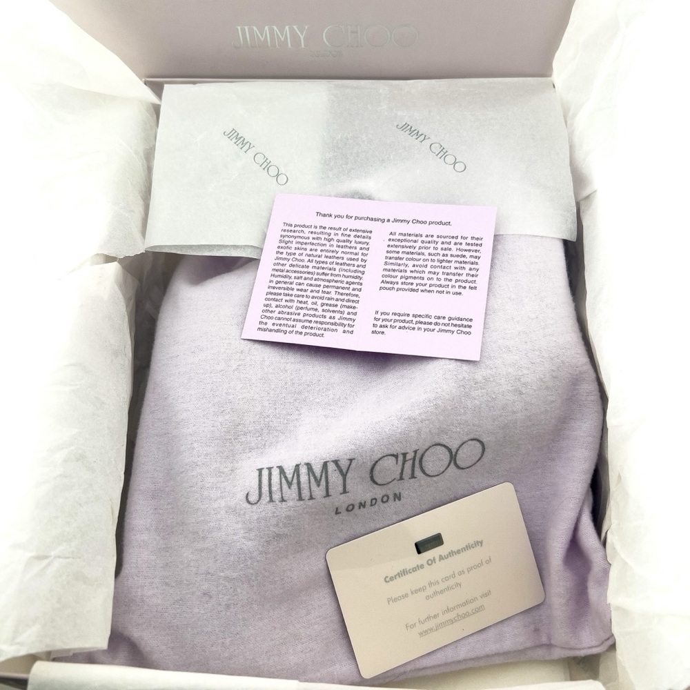 Stunning Jimmy Choo Bordeaux Python High Heel Pum… - image 7